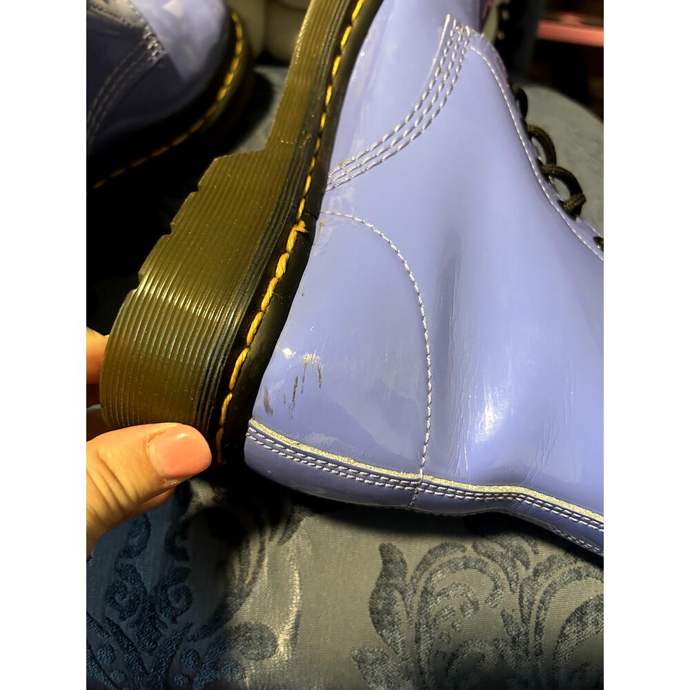 Dr Martens 1460 Hyacinth Blue Patent Leather size 8/EU 39 - Picture 6 of 8